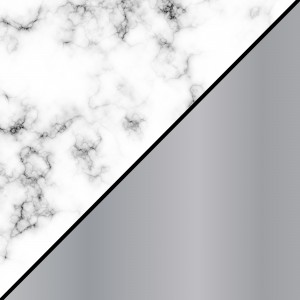 ABSTRACT MODERN SILVER MARBLE